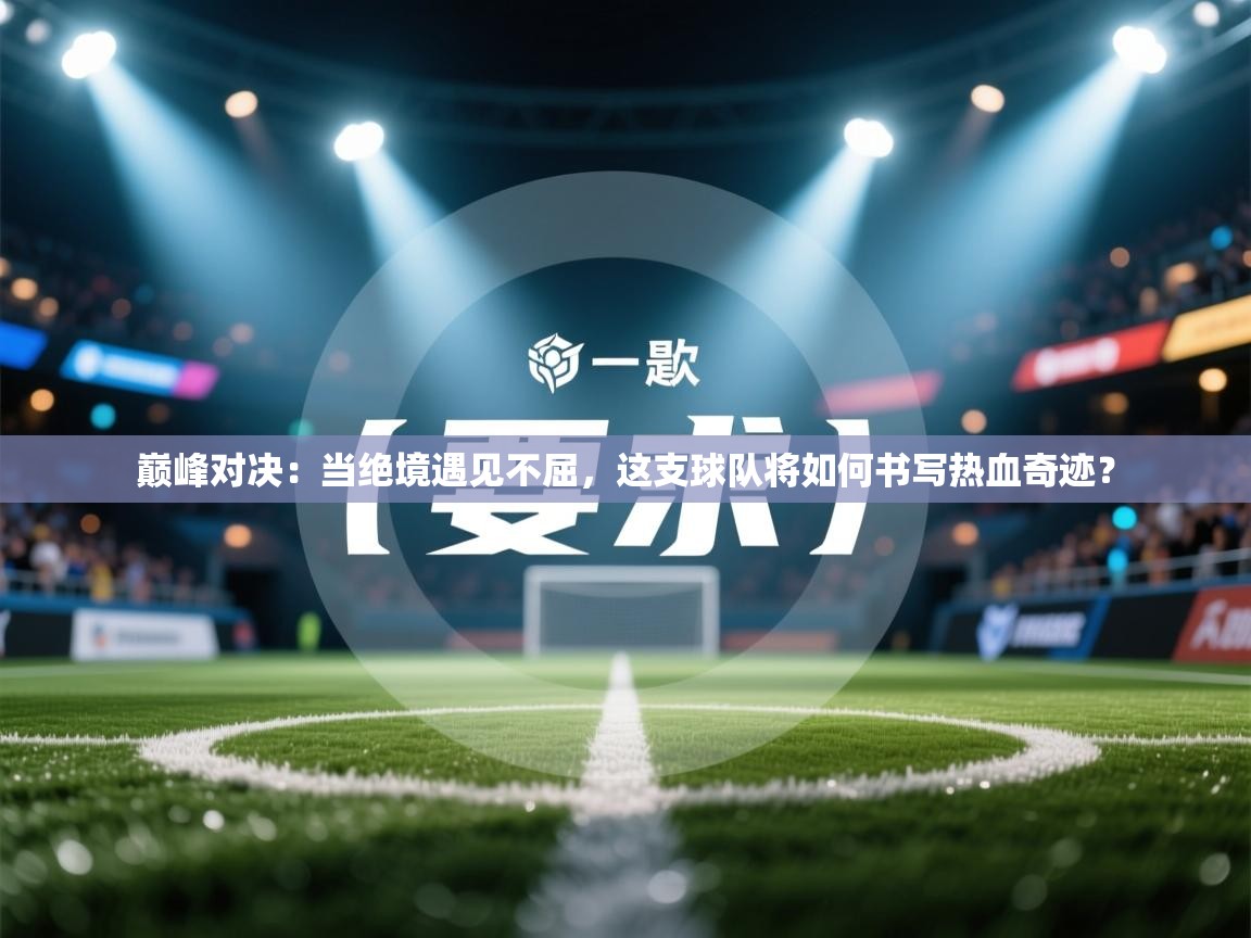 巅峰对决:当绝境遇见不屈,这支球队将如何书写热血奇迹? 第2张