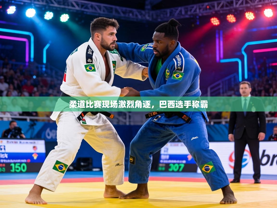 柔道比赛现场激烈角逐，巴西选手称霸